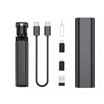 60W Travel Cable Kit — 6-in-1 Data Cable Set Organizer
