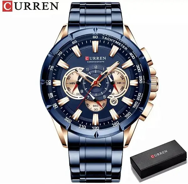 Curren Steel Chrono